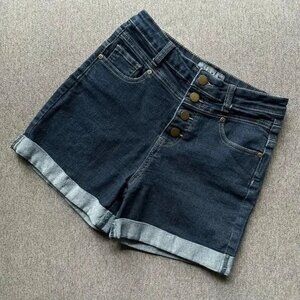 ModCloth High Waist Button Fly Shorts Size 6